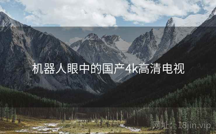 机器人眼中的国产4k高清电视